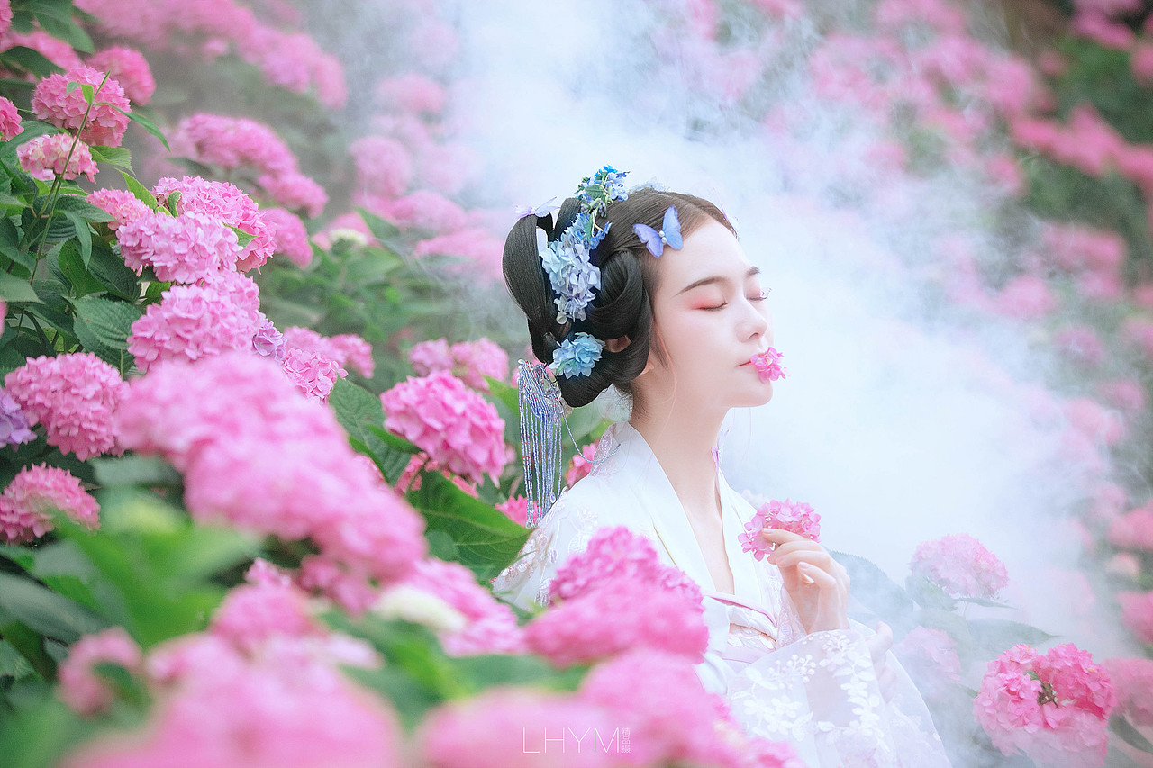 绣球花（图ZMjE1Mzc3MTYw） - 人像摄影 - 站酷设计师宏密视觉原创素材 - 站酷ZCOOL
