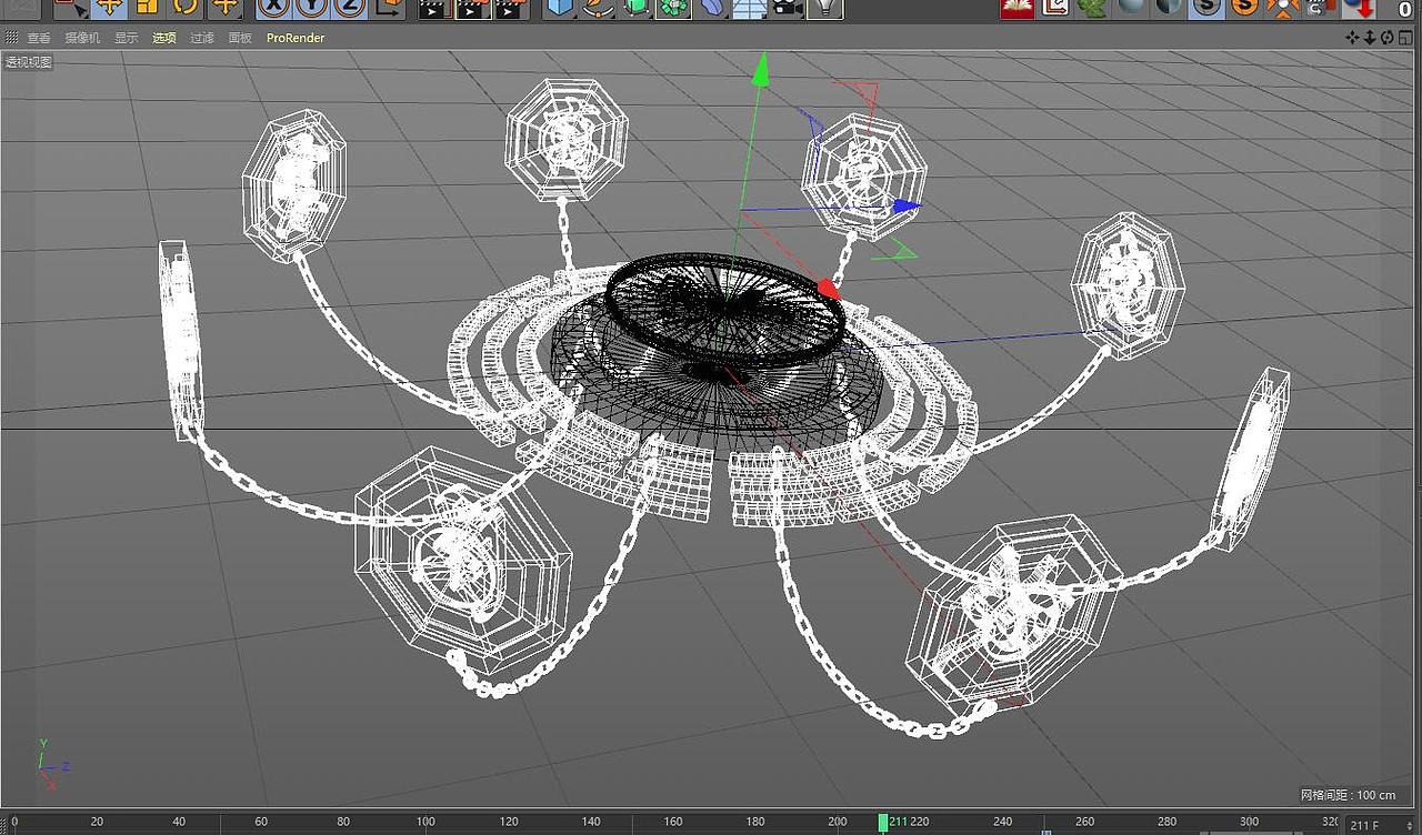 太极八卦科幻场景搭建~~