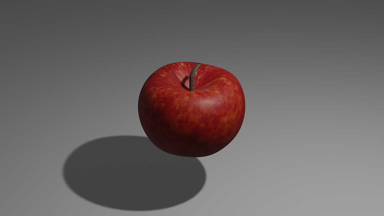 3d 苹果(练习)