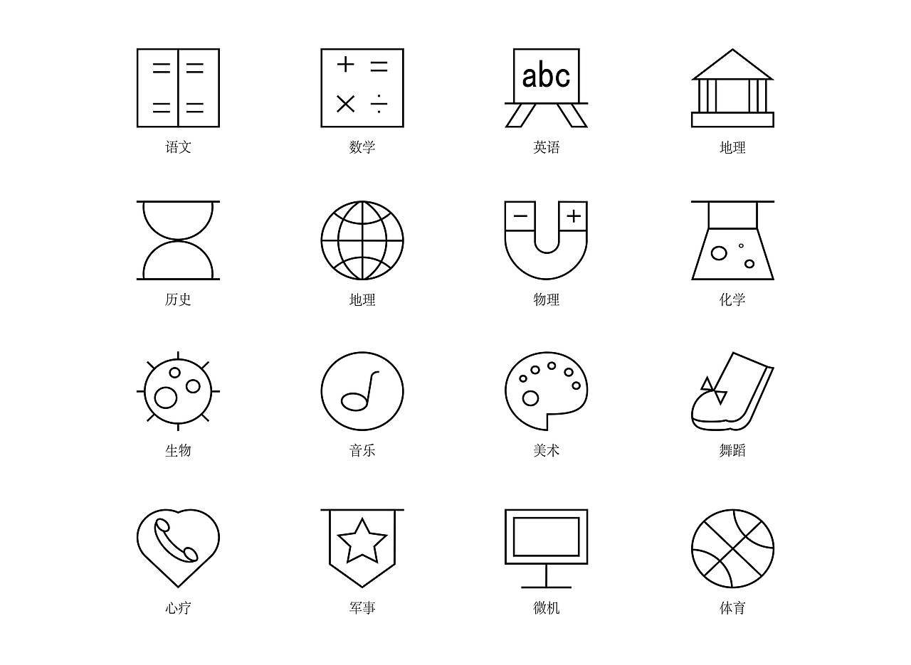 简约（图ZMzA0NTQ1NDEy） - 图标 - 站酷设计师经度分原创素材 - 站酷ZCOOL