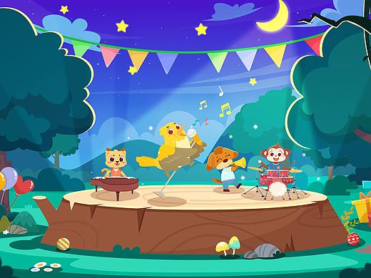 教育公司工作图