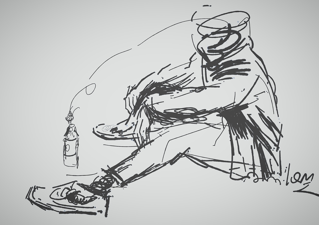 丧|插画|其他插画|z54795238 - 原创作品 - 站酷 (zcool)