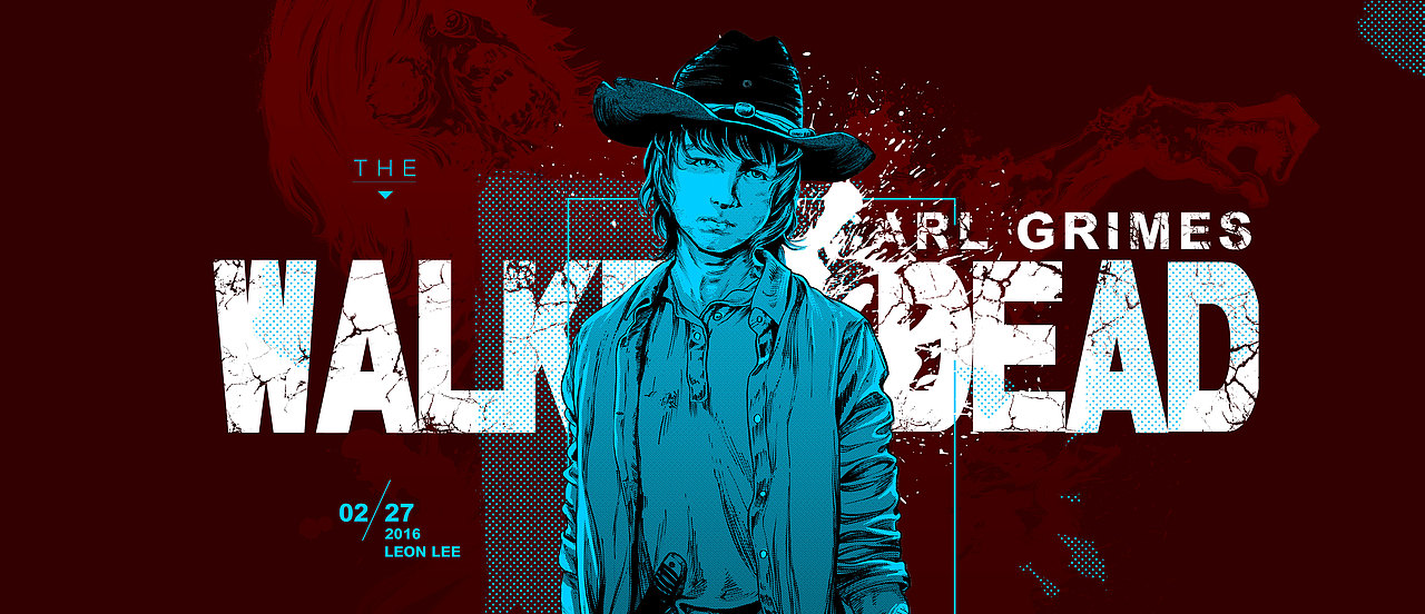 the walking dead（图ZNjM0MjExNzI=） - 创作习作 - 站酷设计师Leon_Lee万叔原创素材 - 站酷ZCOOL