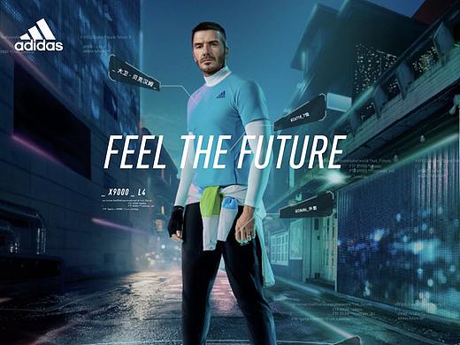 adidas x David Beckham /X9000 L4平面kv拍摄