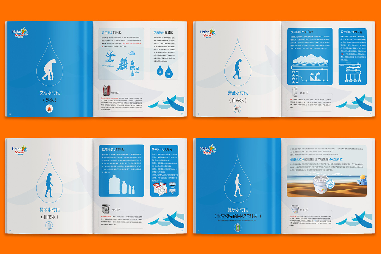 遇见未知的水——饮用水进化史|平面|书籍/画册|点睛互动 - 原创作品