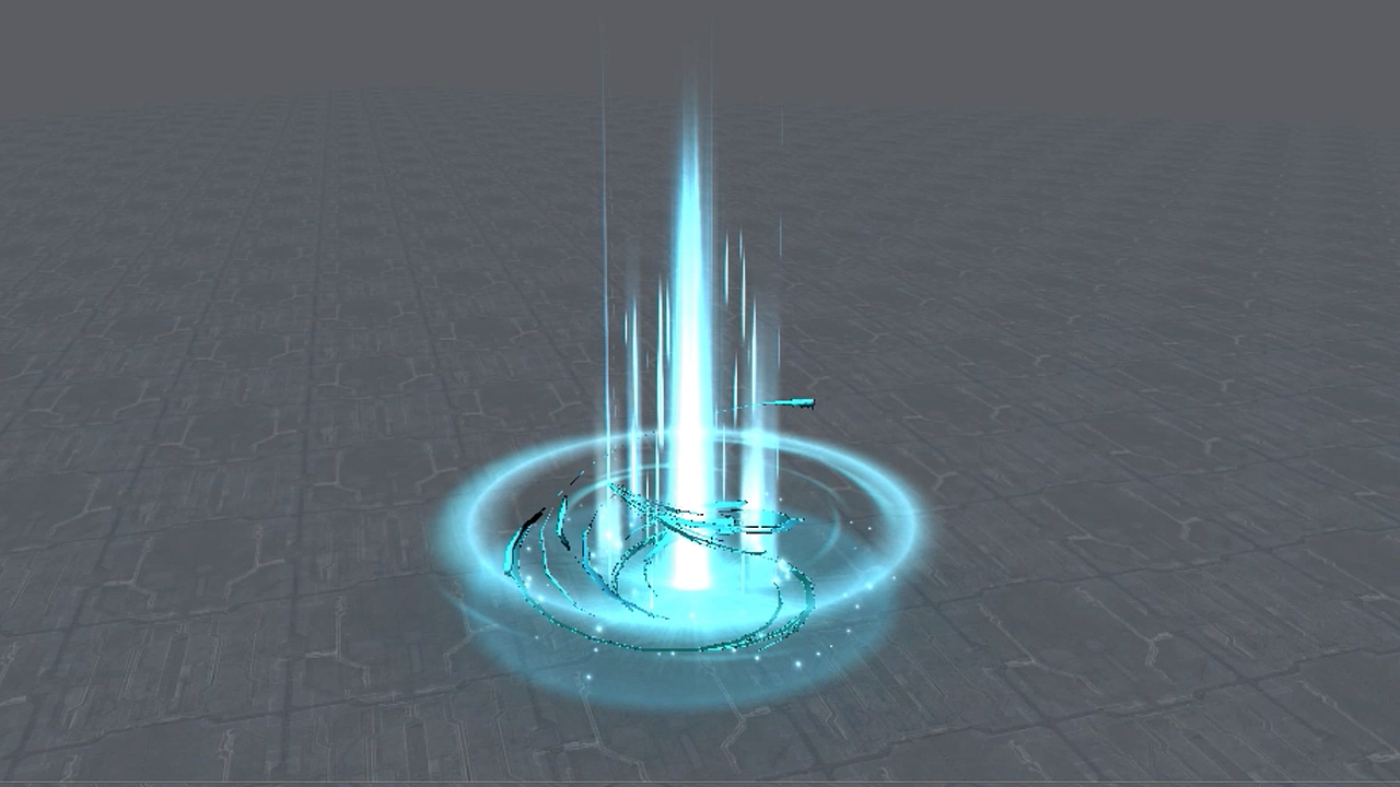 游戏特效/气斩/幻影连击/圣光制裁