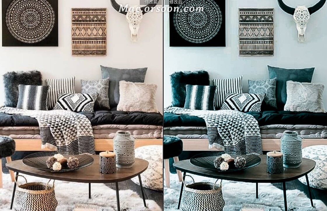 清晰通透居家摄影后期调色LR预设