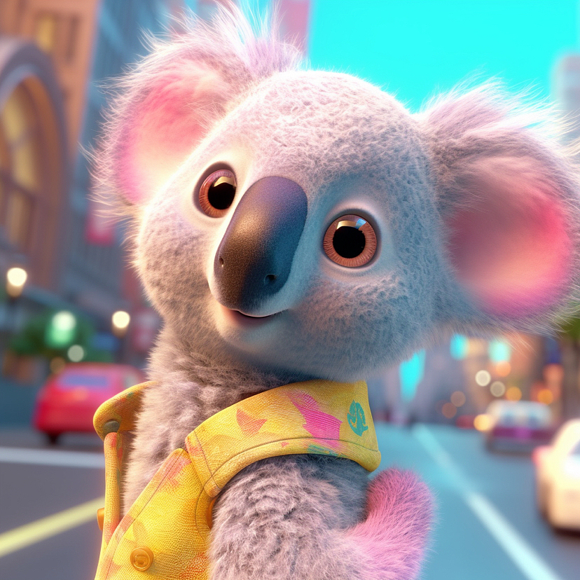 MJ绘画-毛绒动物世界