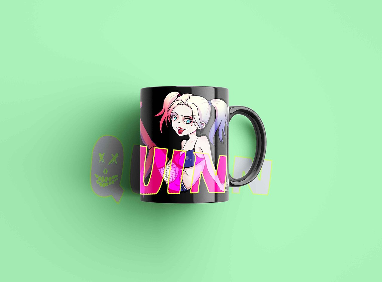 哈莉奎茵q版小人儿