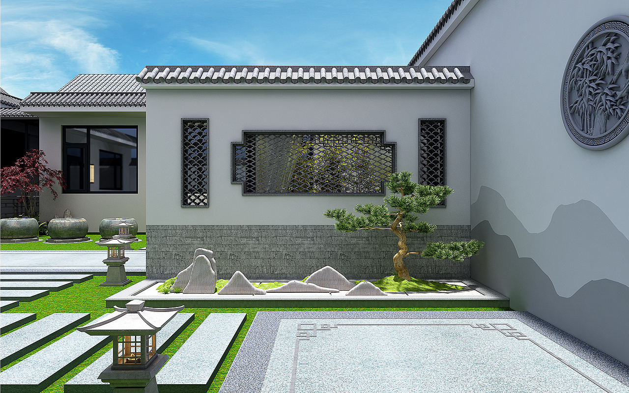 容山会所|空间|景观设计|零点零空间_原创作品-站酷zcool