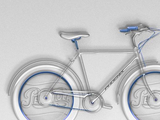 透明概念自行车 - 百事 × 陈漫