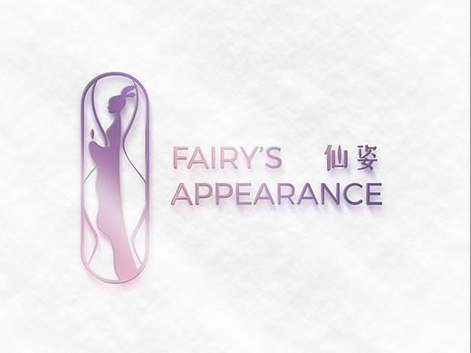 化妆品卡通仙女原创手绘吉祥物LOGO标志商标设计注册