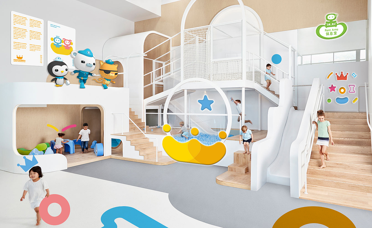 万达早教（图ZMTYzMTEzODQ0） - 品牌 - 站酷设计师LOVEBLUE原创素材 - 站酷ZCOOL