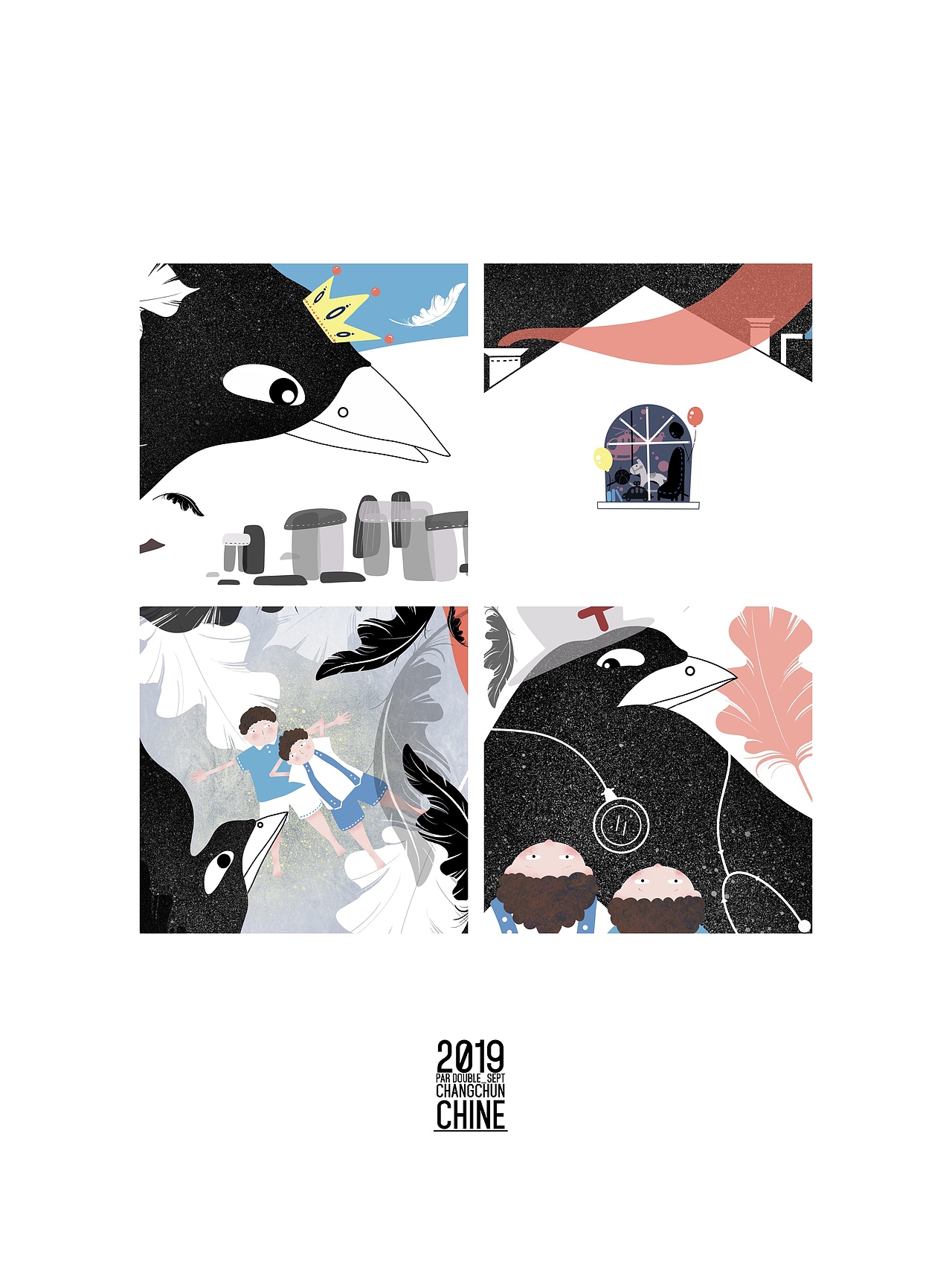 外国文学插图（图ZMTg1MDkxMzgw） - 商业插画 - 站酷设计师Double_Sept原创素材 - 站酷ZCOOL