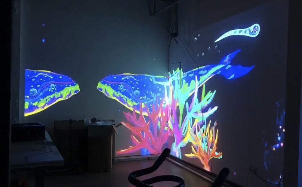 鲸鱼岛全息AR互动光影展（图ZMjEzMDQ3ODY0） - 其他 - 站酷设计师TMTT全息光影原创素材 - 站酷ZCOOL