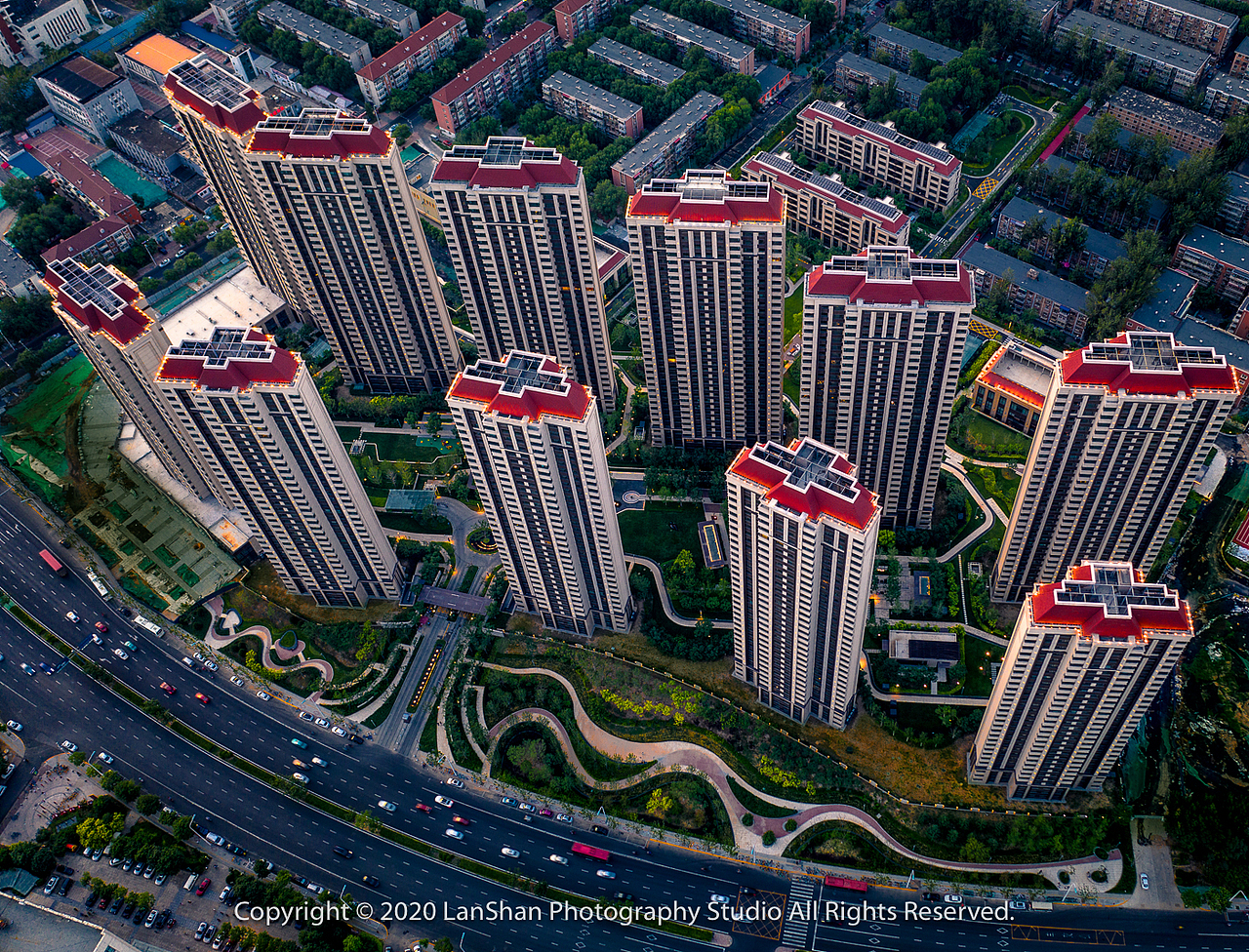 天津仁恒北岸中心（图ZMjE3Njg3MTg4） - 环境/建筑摄影 - 站酷设计师蓝山Studio原创素材 - 站酷ZCOOL