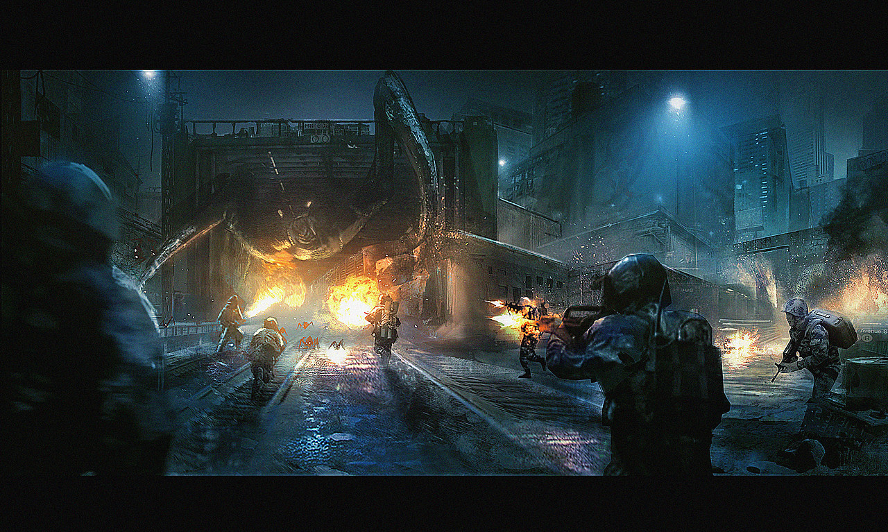 影视气氛图概念-虫战（图ZMTYzNTQ5OTA0） - 概念设定 - 站酷设计师MT橙子原创素材 - 站酷ZCOOL