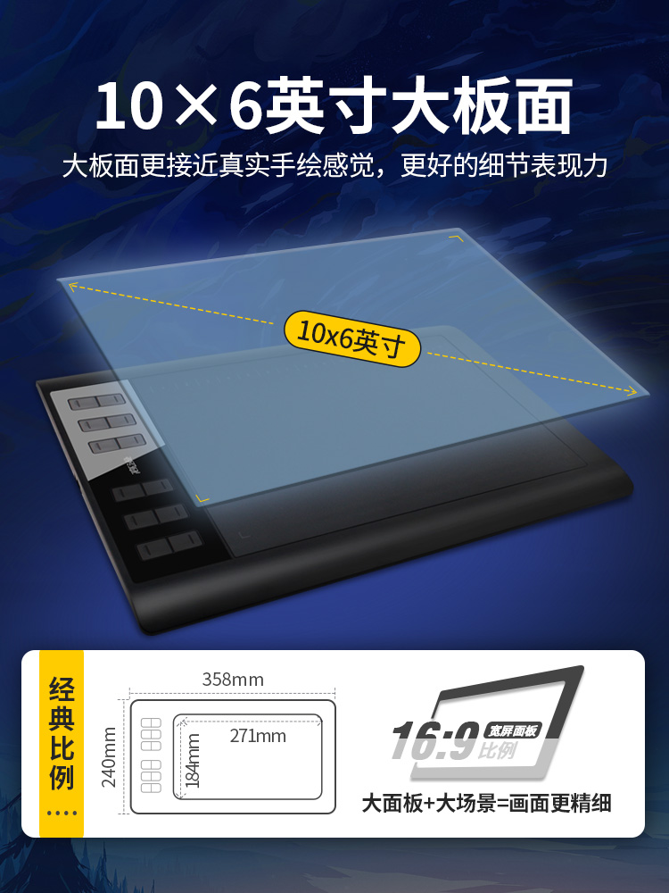 初学者萌新怎么选择数位板?选择什么样的手绘