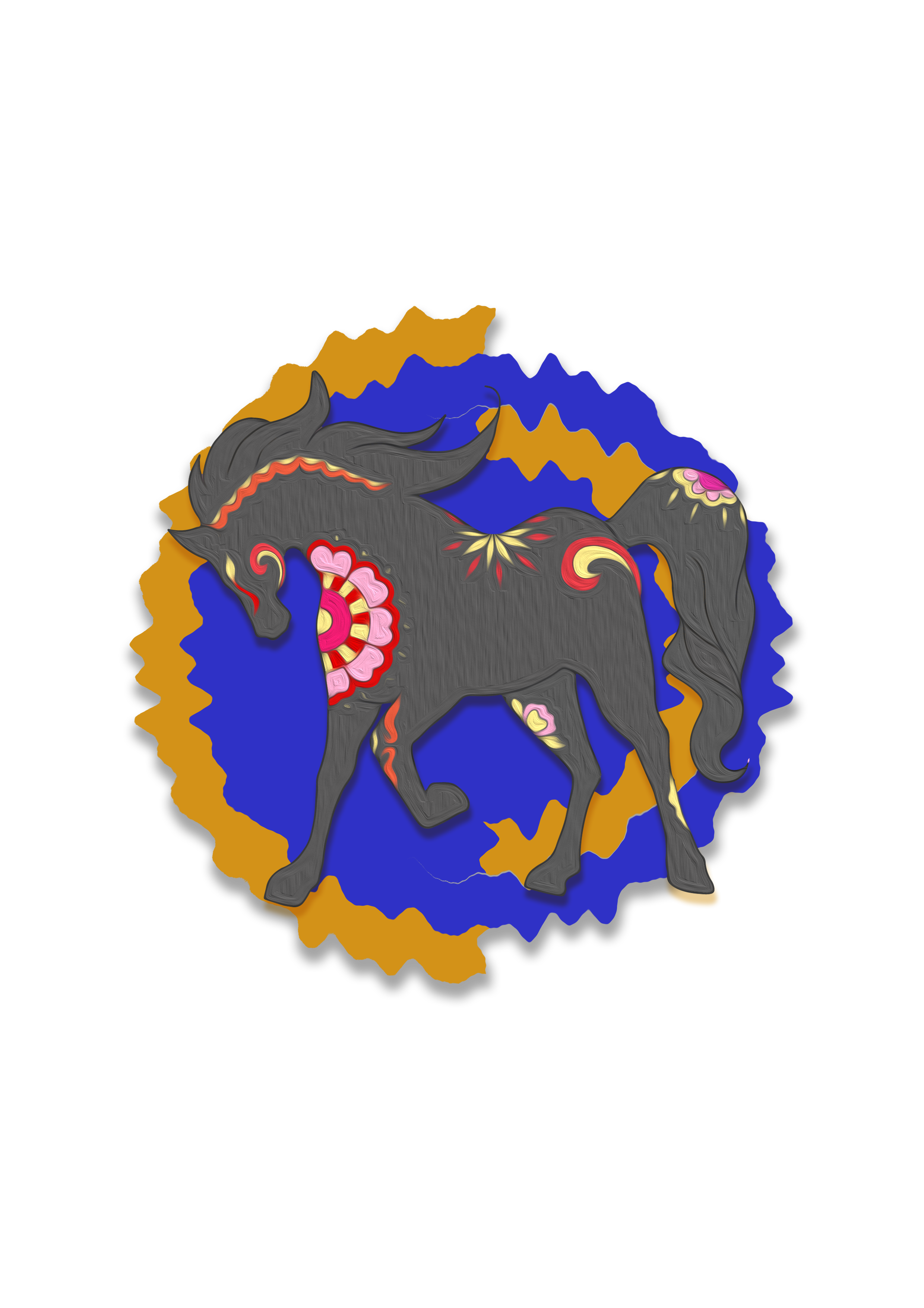 基于羌绣的文创设计——十二生肖