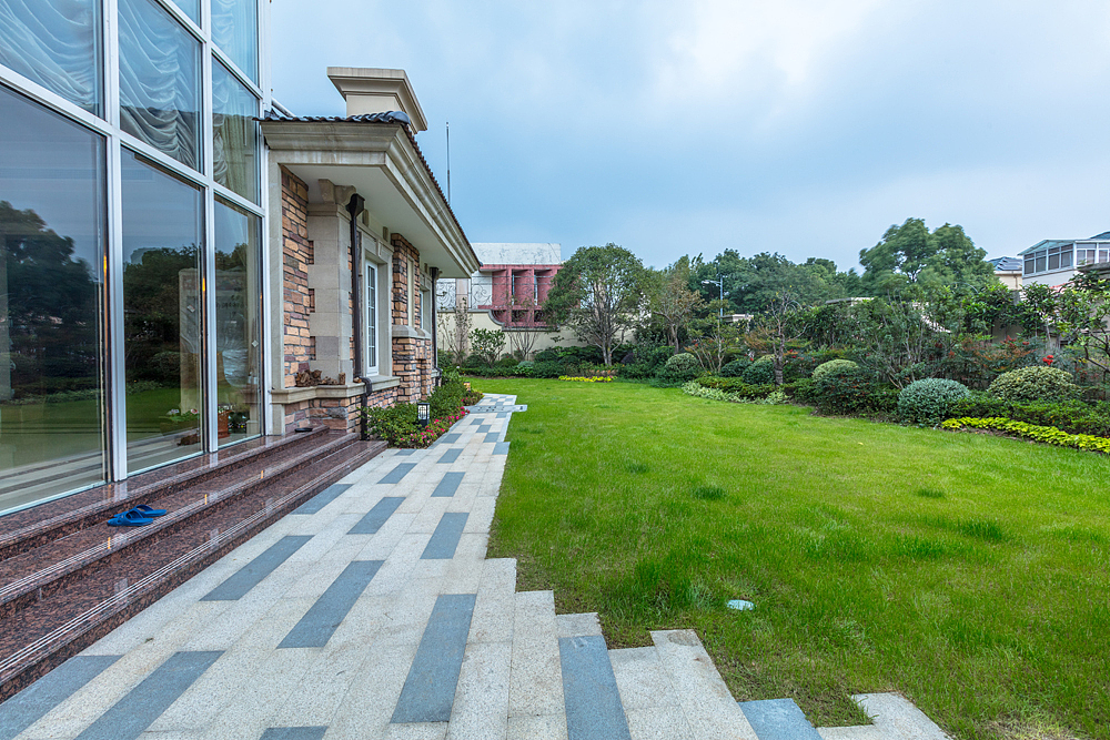 一座未建造完成的花园 上海浦东庭院设计施工（图ZOTY4ODYzOTI=） - 景观设计 - 站酷设计师东町造园花园设计原创素材 - 站酷ZCOOL