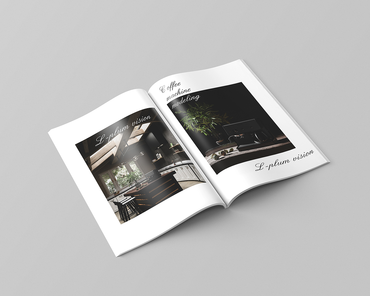 咖啡机/场景建模与渲染