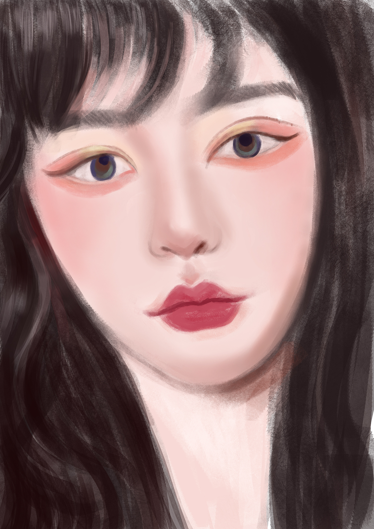 绘画蜕变从草稿开始（图ZMjk1MzU5NTc2） - 艺术插画 - 站酷设计师鱼鱼紫玉原创素材 - 站酷ZCOOL