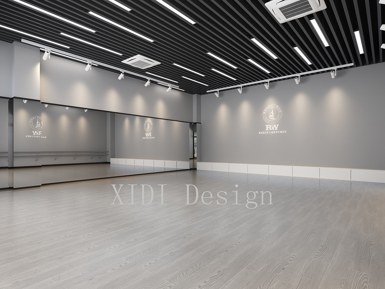 舞者，美也！ 工装舞蹈室来一组（图ZMjA0NjcwNjAw） - 家装设计 - 站酷设计师是怡然呀原创素材 - 站酷ZCOOL