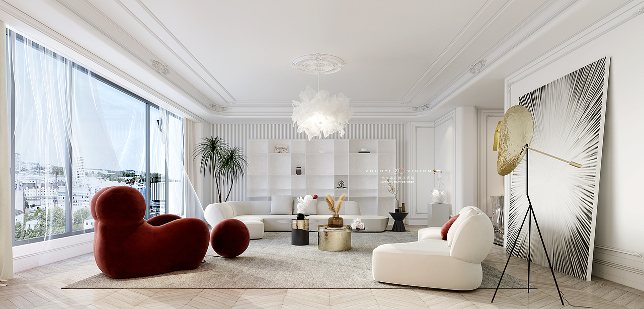 设计：张志国设计工作室/北京一元工作室（图ZMjIzNzM3NDEy） - 家装设计 - 站酷设计师硺艺数字表现原创素材 - 站酷ZCOOL