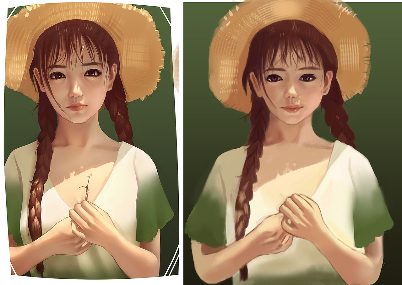 人物手绘临摹（图ZOTEwODQxMTI=） - 创作习作 - 站酷设计师Lucille娟原创素材 - 站酷ZCOOL