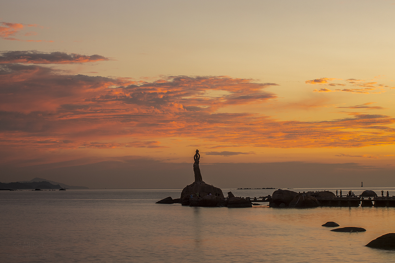 珠海渔女珠海地标卡点01