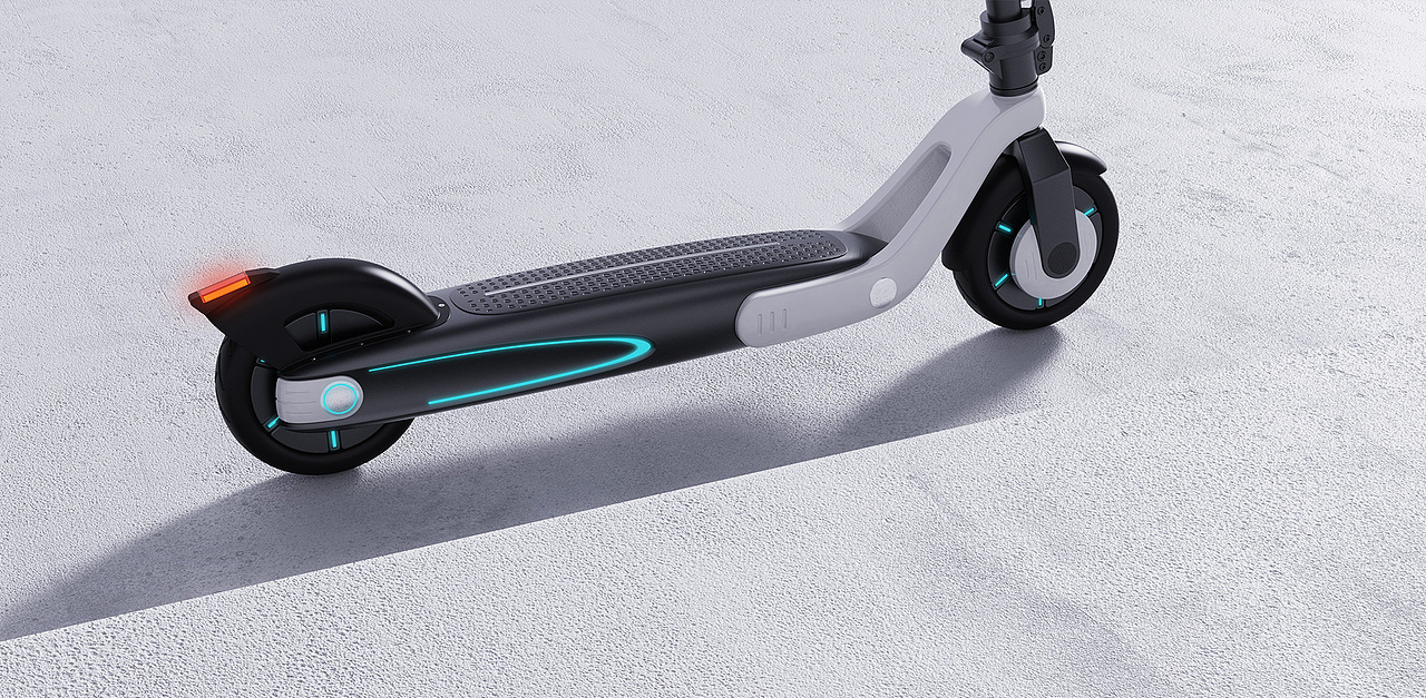 （智能）电动滑板车（图ZMjg5ODM3NjU2） - 交通工具 - 站酷设计师乔恩特工业设计原创素材 - 站酷ZCOOL