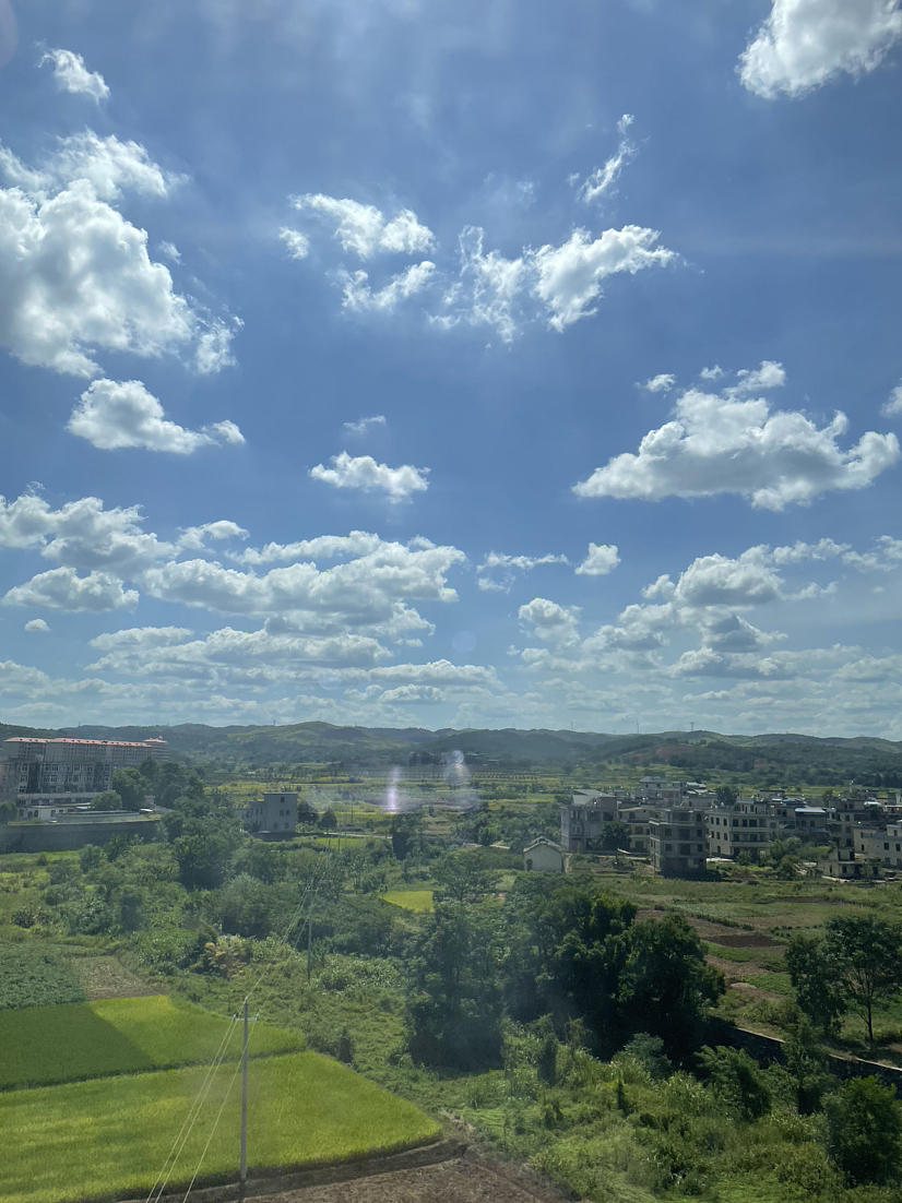 #WOW火车上的风景