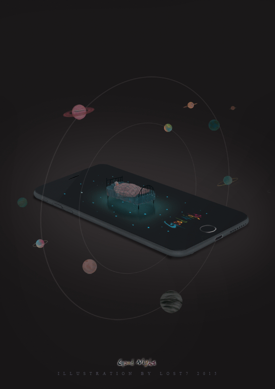 你有星辰作伴：）（图ZMzI1NDM0MDg=） - 商业插画 - 站酷设计师lost7原创素材 - 站酷ZCOOL