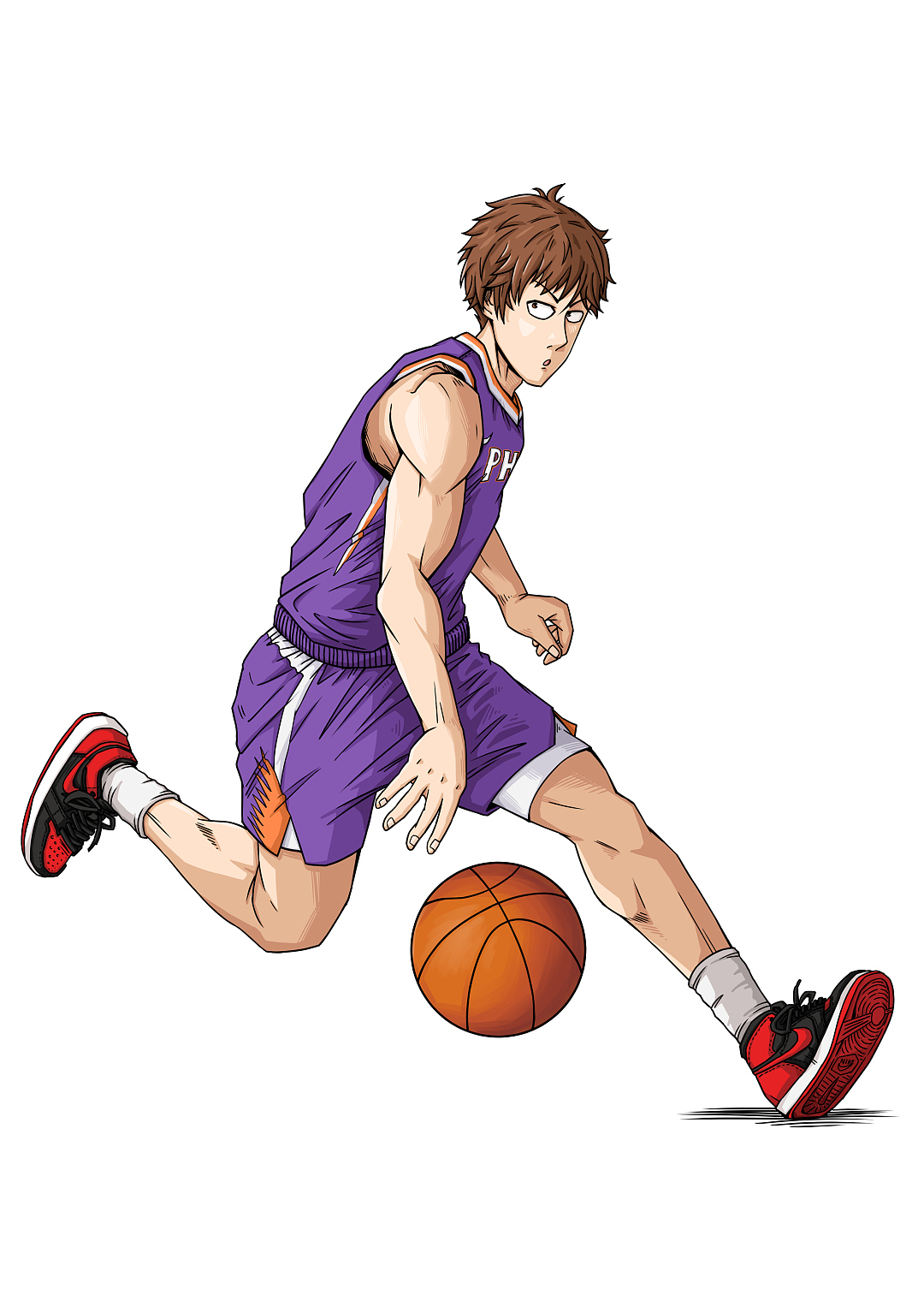 二次元NBA #4（图ZMTM5ODA2NjA0） - 创作习作 - 站酷设计师利泽中二原创素材 - 站酷ZCOOL