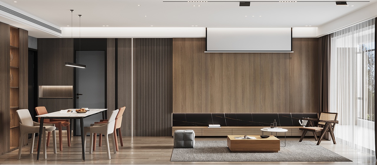 华侨城原岸（图ZMjY0ODQzMDY0） - 家装设计 - 站酷设计师青芒空间表现原创素材 - 站酷ZCOOL