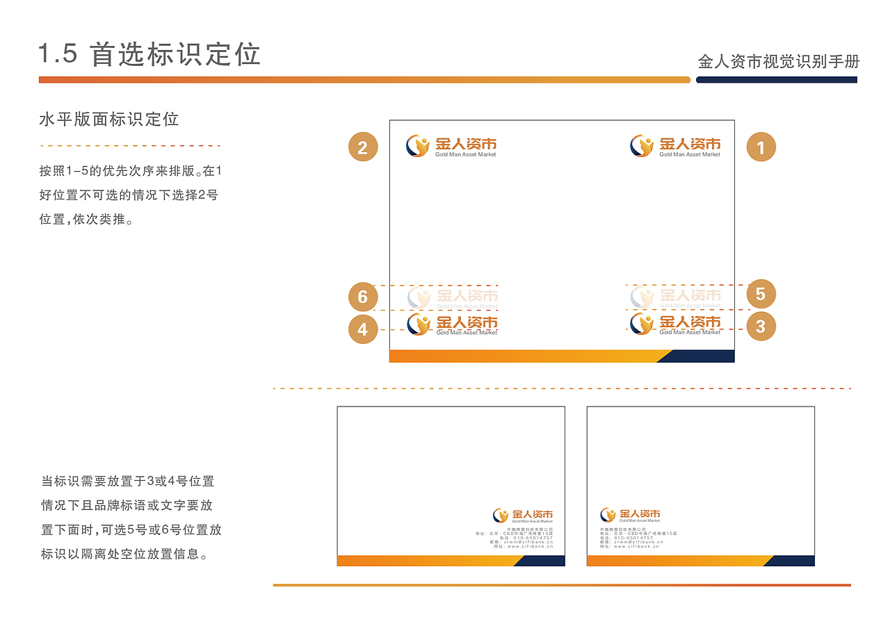 金融公司logo视觉指导手册