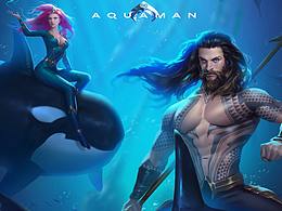 海王Aquaman同人插画创作过程