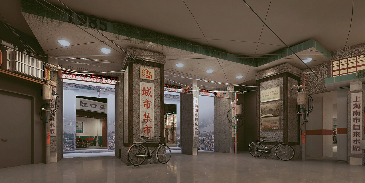 上海城市集市(北外滩来福士）（图ZMjY3ODMzNjE2） - 商业空间设计 - 站酷设计师之见设计原创素材 - 站酷ZCOOL