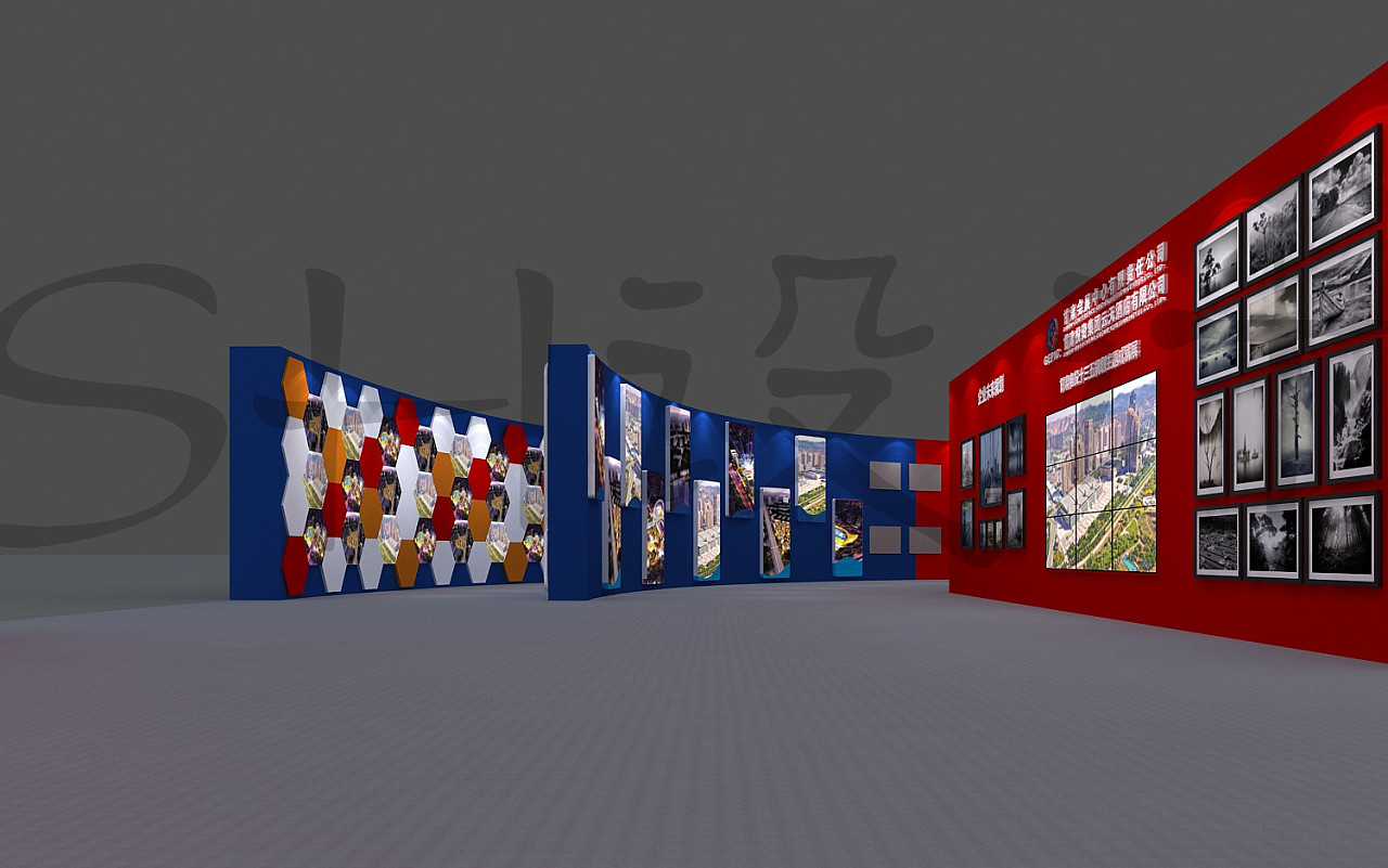 图片摄影展效果图设计