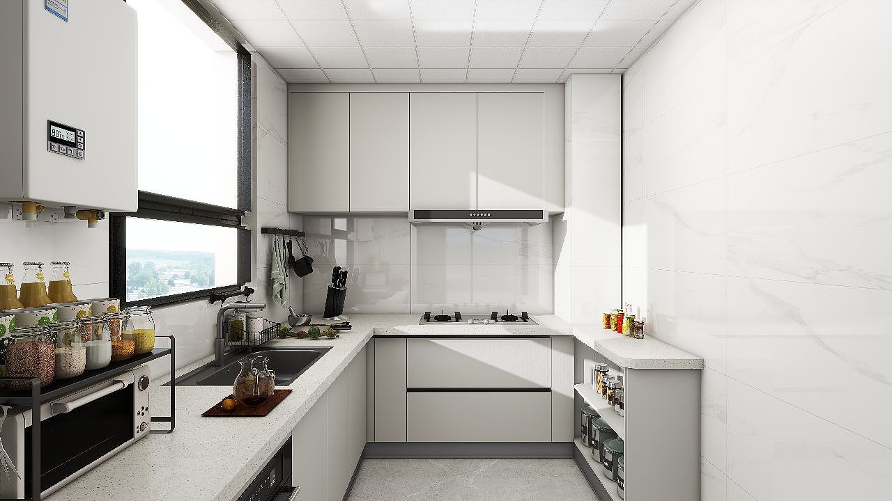 现代风格:黑白灰之家