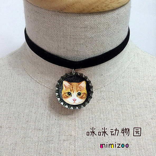 瓶盖中的迷你油画（图ZNDYyMTk0MzY=） - 首饰设计 - 站酷设计师upmimi原创素材 - 站酷ZCOOL