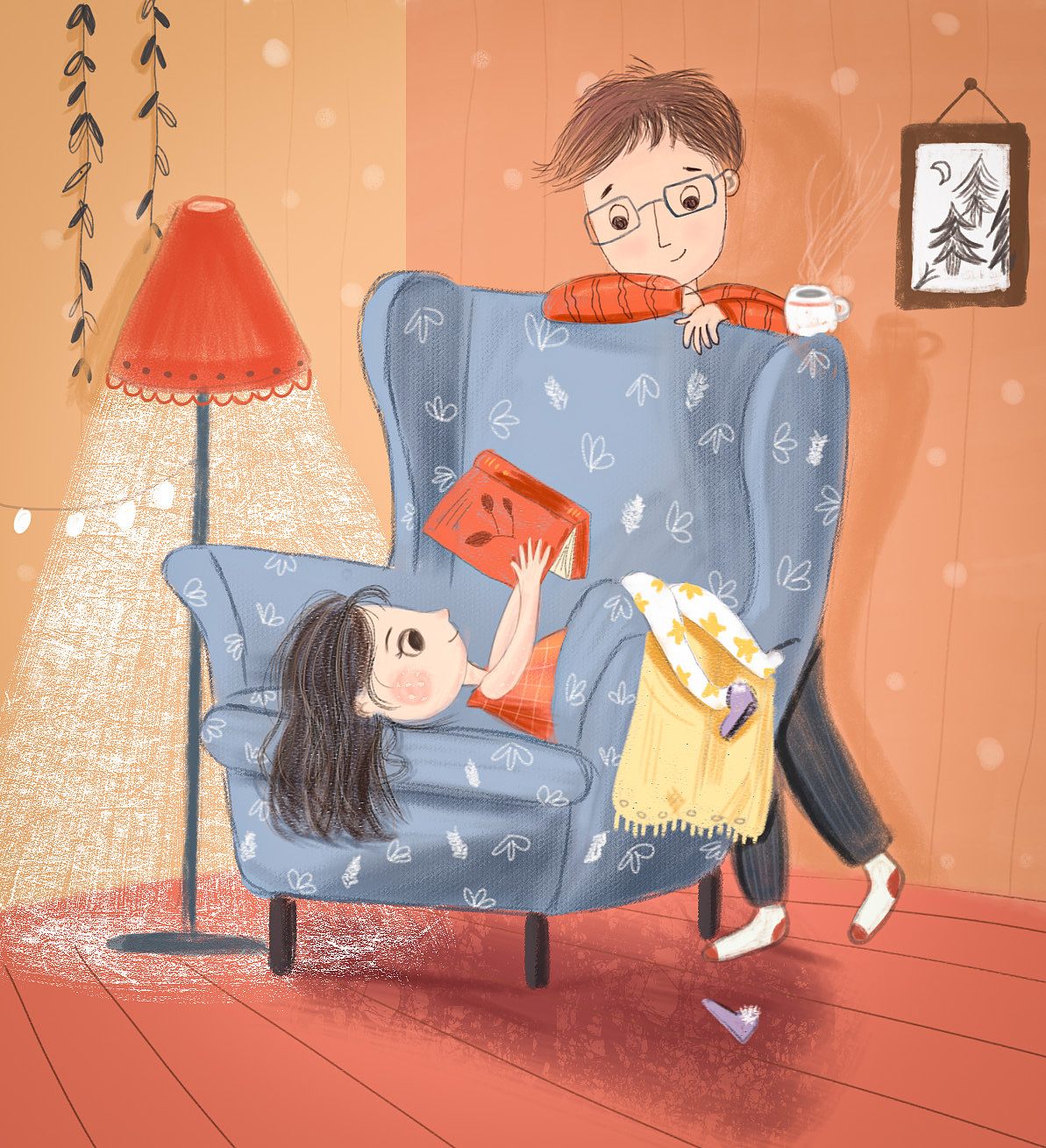 父愛-插畫（圖ZMTg2Mjg5NDg4） - 創(chuàng)作習(xí)作 - 站酷設(shè)計(jì)師caoduoduo原創(chuàng)素材 - 站酷ZCOOL