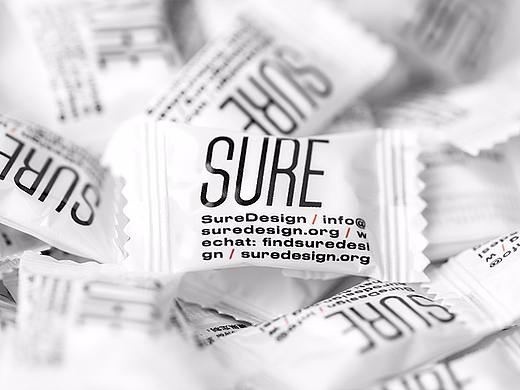 SURE sugar 薄荷糖名片