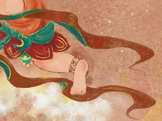 巖彩插畫（個人主頁-ZNTU1NTI3MDQ=） - 兒童插畫 - 站酷設(shè)計師茨小方努力勁原創(chuàng)素材 - 站酷ZCOOL