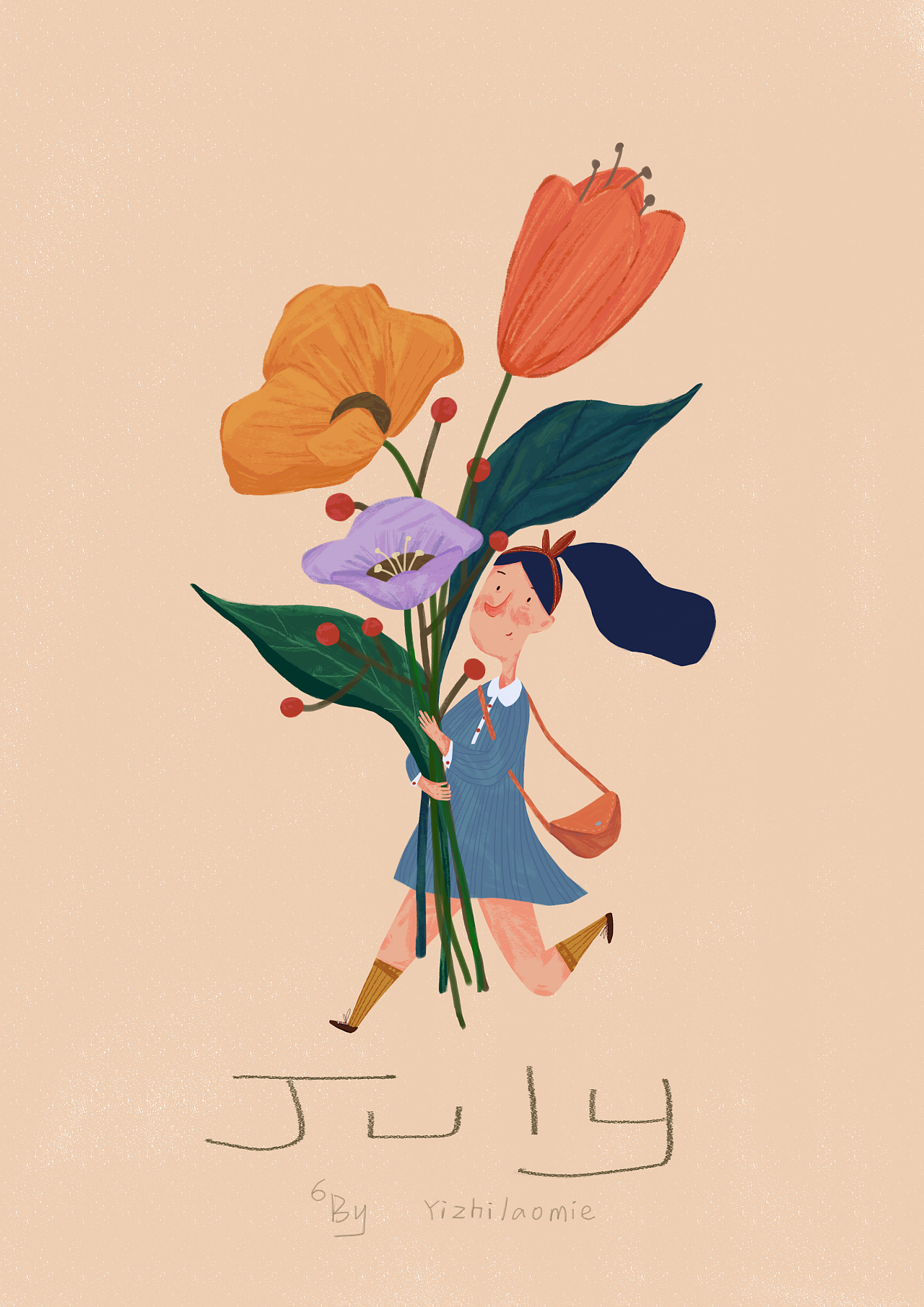 积极更画|插画|儿童插画|一只老咩 - 原创作品 - 站酷 (zcool)