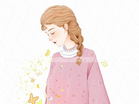 冬日里的小仙女（個(gè)人主頁-ZMzIzMDcwMzY=） - 商業(yè)插畫 - 站酷設(shè)計(jì)師王喵喵MAO原創(chuàng)素材 - 站酷ZCOOL