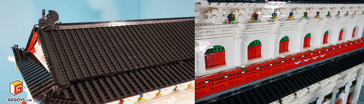 山西五台山显通寺无量殿乐高版