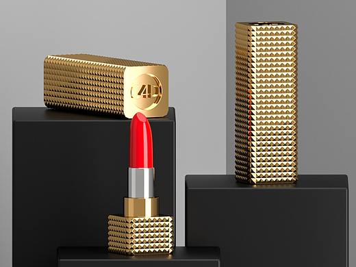 口红产品建模练习（个人主页-ZMzE1MzczNTI=） - 其他三维 - 站酷设计师乐仔happy原创素材 - 站酷ZCOOL