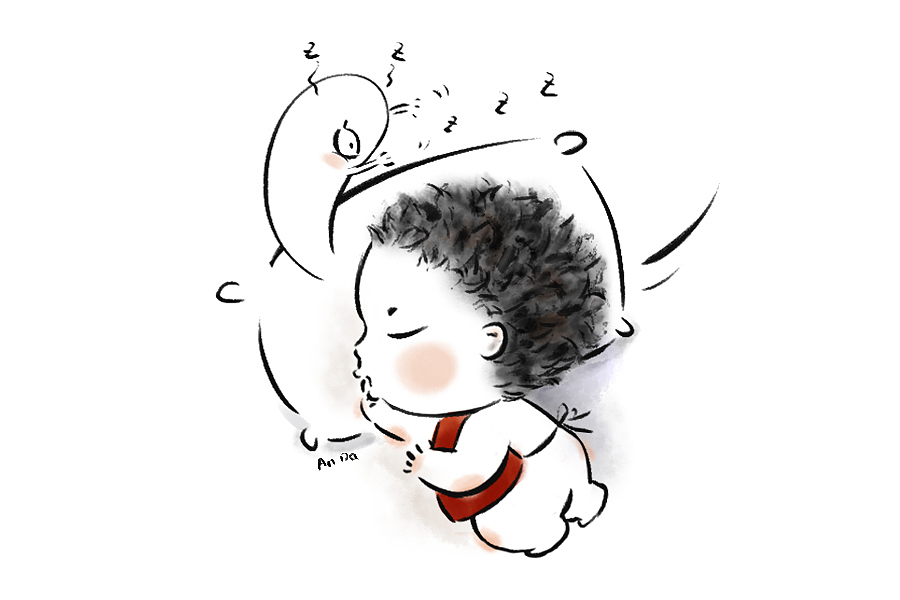 呼呼（图ZMTUwMjI3MTg4） - 儿童插画 - 站酷设计师AnnDaDa原创素材 - 站酷ZCOOL