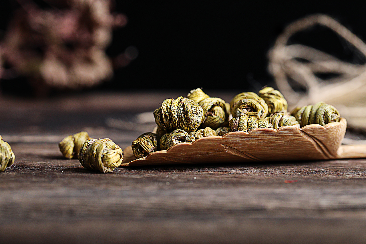 石斛西洋参红参产品拍摄